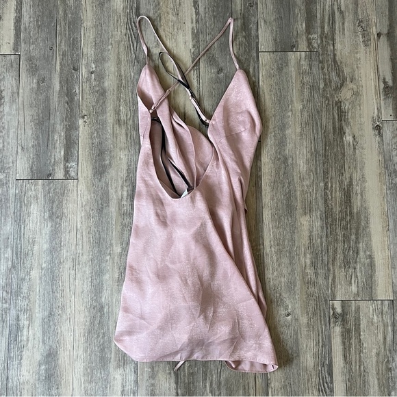 REVOLVE Donna Mizani Haven Wrap Mini Dress in Blossom - Picture 4 of 4
